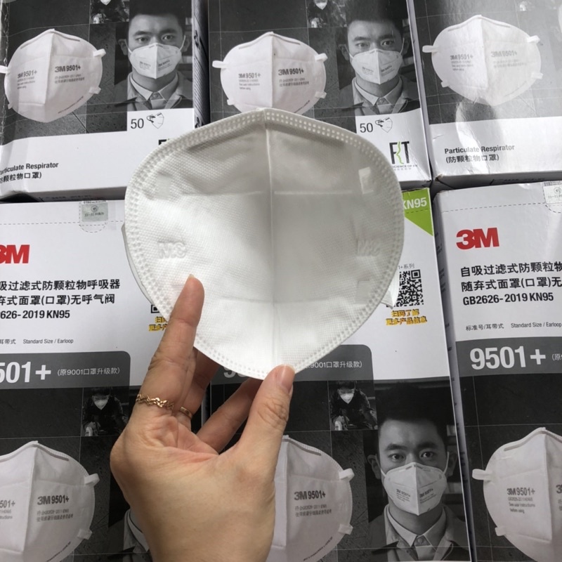[CHÍNH HÃNG] Khẩu trang 3M 9501+ 9502+ KN95