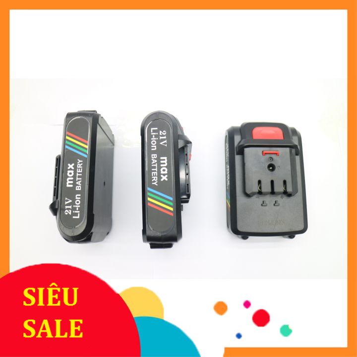 Pin 21v MAX VOTO Thay Thế Cho Máy 21v,24v,26v,28v Cùng Chân