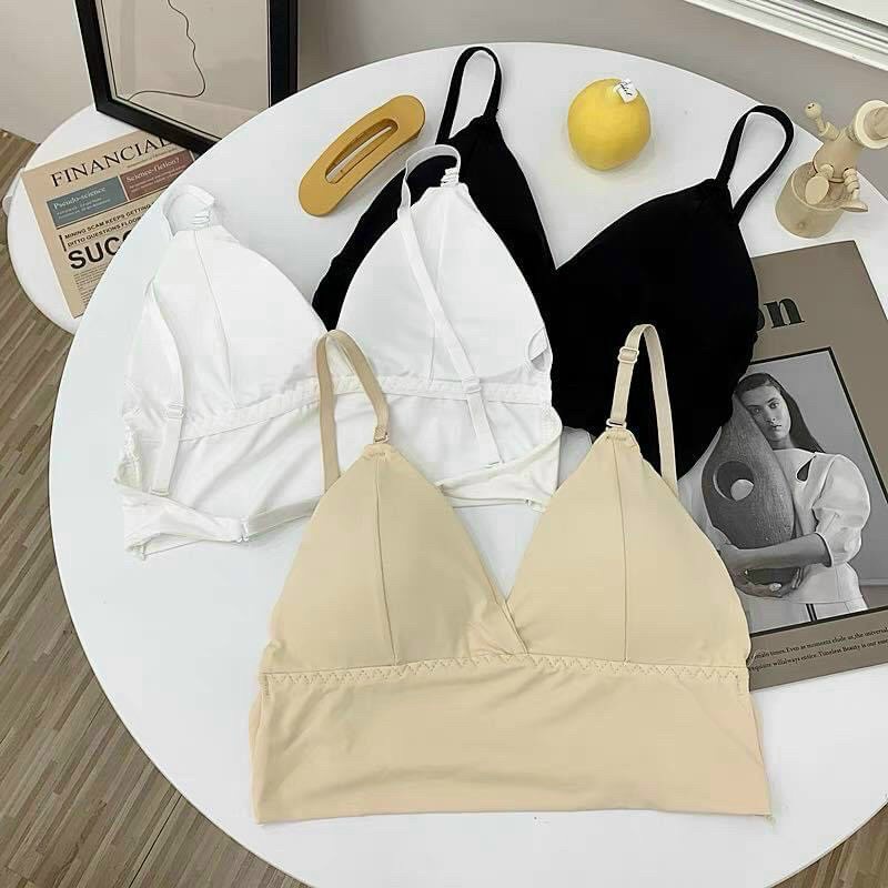 Hot tặng 1 kẹp tóc- Áo lót bra hở lưng sâu chất su mát lịm