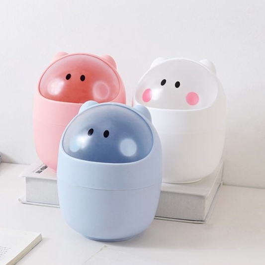 Thùng rác mini để bàn tiện lợi dễ thương