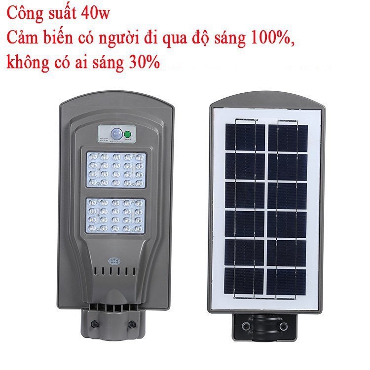 Đèn Led Năng Lượng Mặt Trời Cảm Ứng Cảm Biến Hồng Ngoại Tự Động Thông Minh Không Dùng Pin Chống Nước Đèn Pha 20w 40w 60w