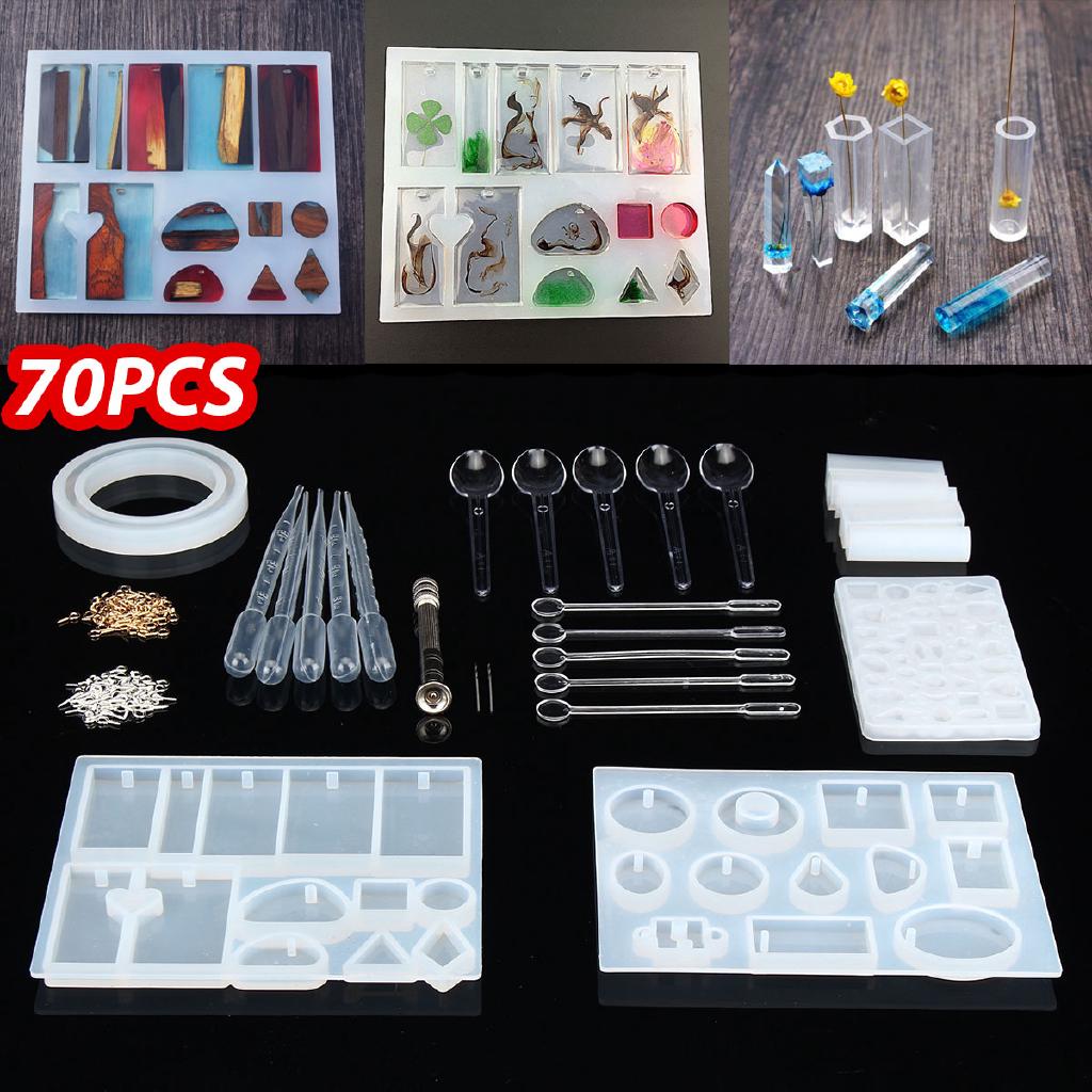 Bộ đầy đủ dụng cụ làm trang sức resin dễ sử dụng