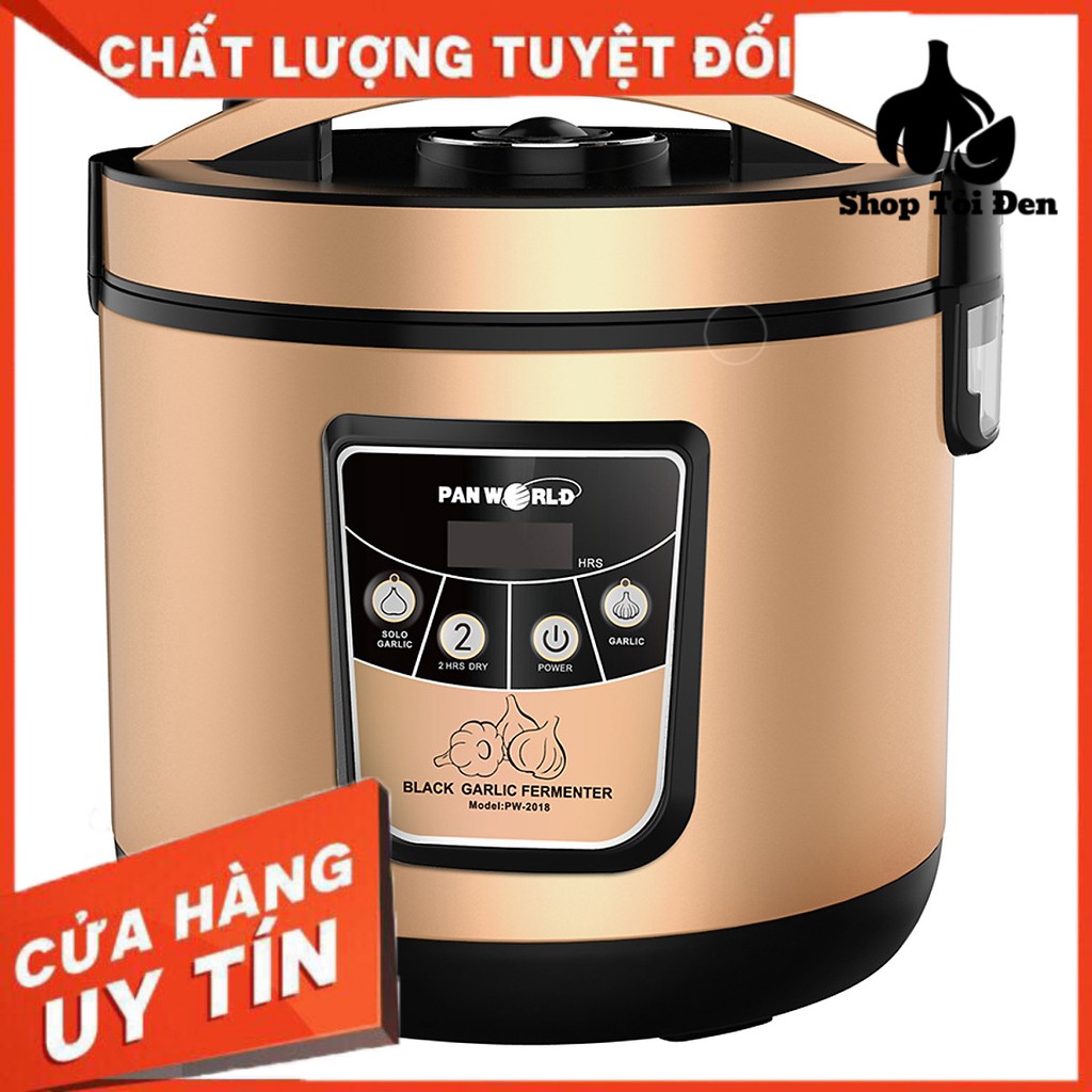 Nồi Làm Tỏi Đen,  Máy Làm Tỏi Đen Panworld PW-2018 – Gold - Hàng chính hãng