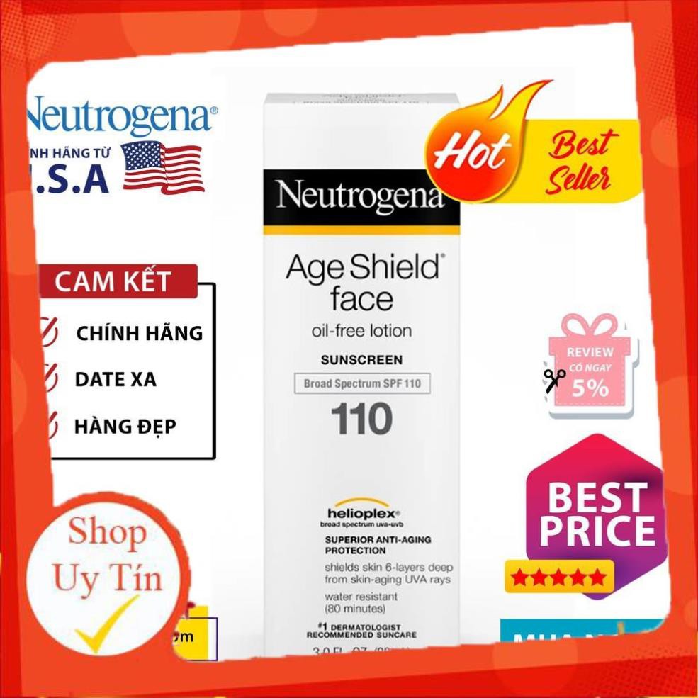 Kem chống nắng Neutrogena Age Shield Face SPF 110