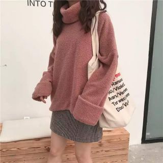Áo len form rộng nữ