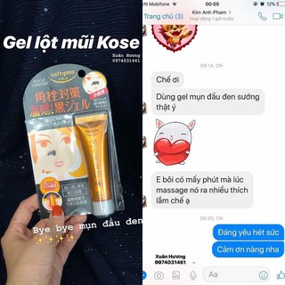 Gel lột mụn đầu đen, mụn trứng cá, mụn cám Kose Hot Cleansing Gel