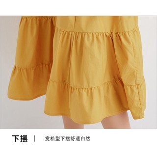[order] đầm babydoll dáng rộng maxi