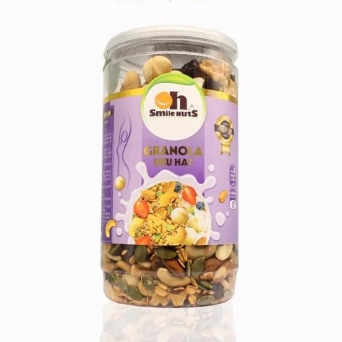 Hạt Mix 8 Loại GRANOLA Siêu Hạt Nhập Khẩu - Hộp 500gram