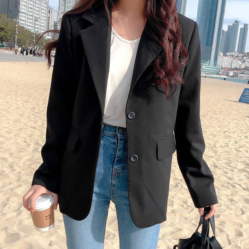 (Hàng Đẹp)Ảnh thật 5 hình cuối-HC425.Áo blazer phiên bản Hàn Quốc thanh lịch | BigBuy360 - bigbuy360.vn