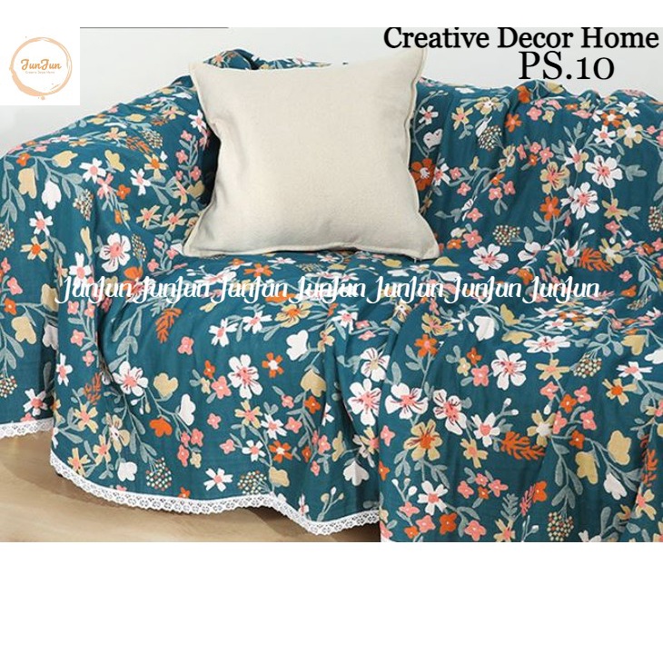 H1_Phủ Khăn Thảm Chăn Sofa Chất liệu Vải Xô Sợi Organic - Dòng cao cấp vượt trội