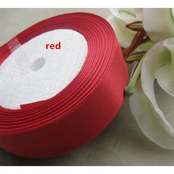 Cuộn dây ruy băng satin 25yard trang trí nhà / tiệc tùng/đám cưới