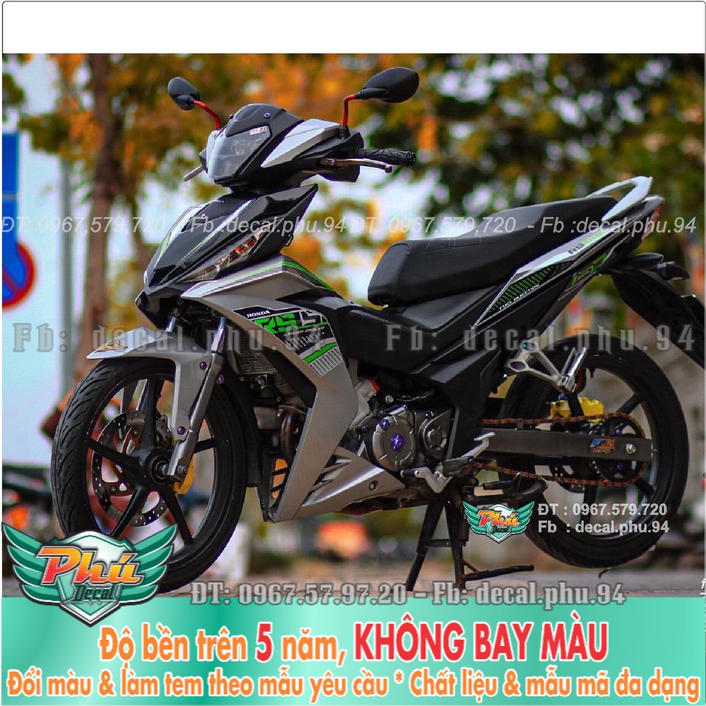 Tem rời Winner RS bạc đen 2021 (K) -1