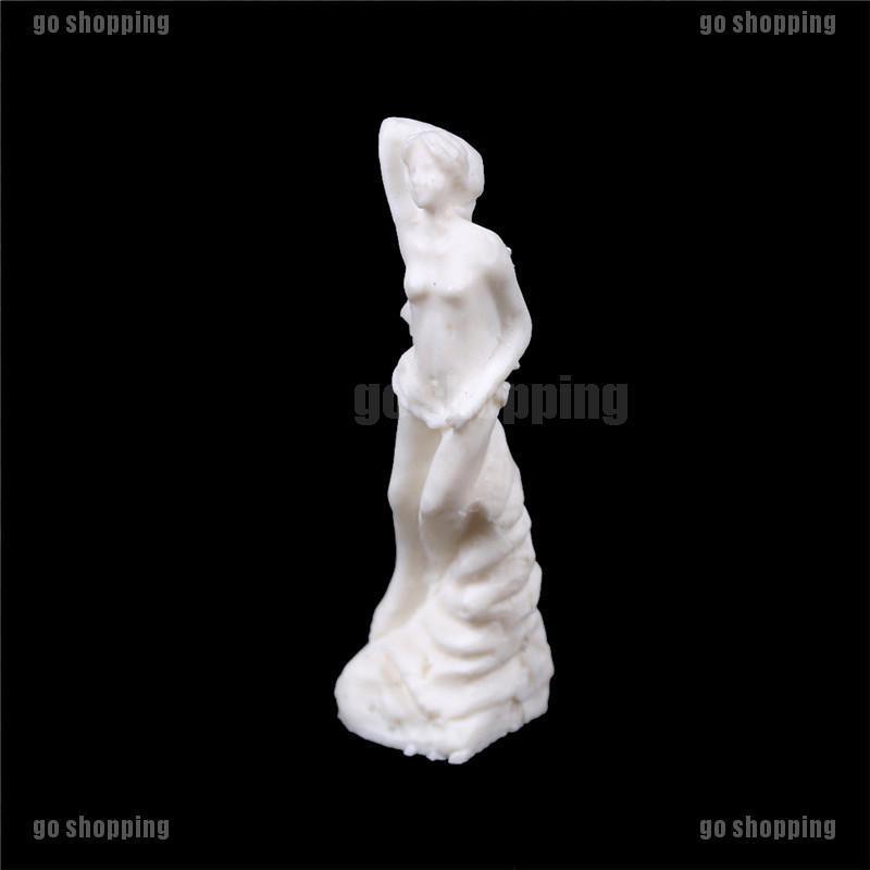 {go shopping}Miniature Dollhouse Accessories Scene Model Resin Goddess Statue Toy Girl Gift