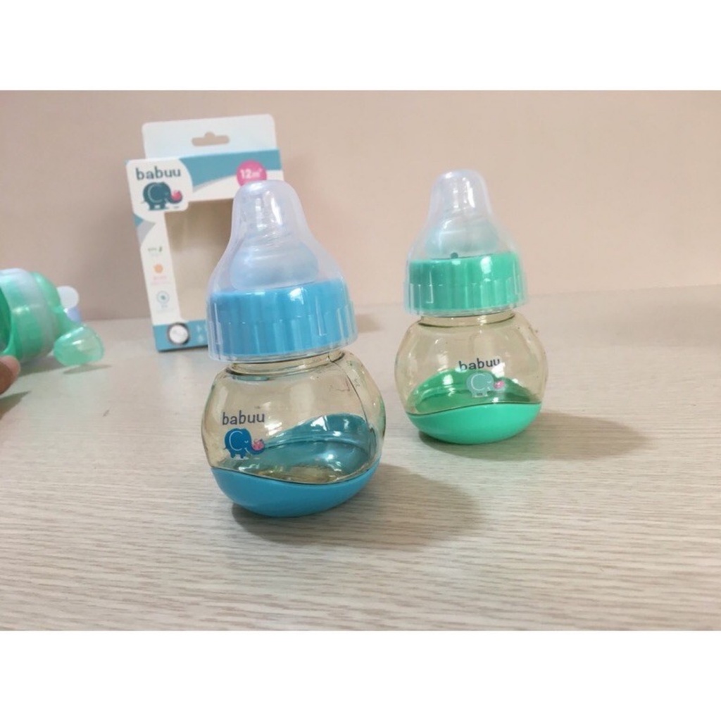 Bình sữa Babuu thân tròn 75ml