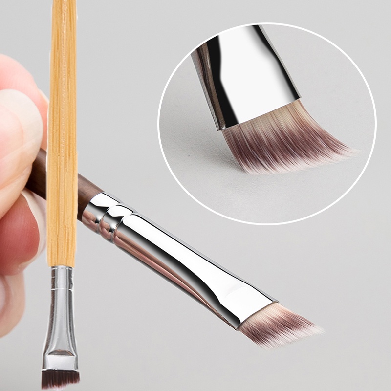 Cọ Trang Điểm Lông Mềm Cao Cấp Màu Sâm Banh