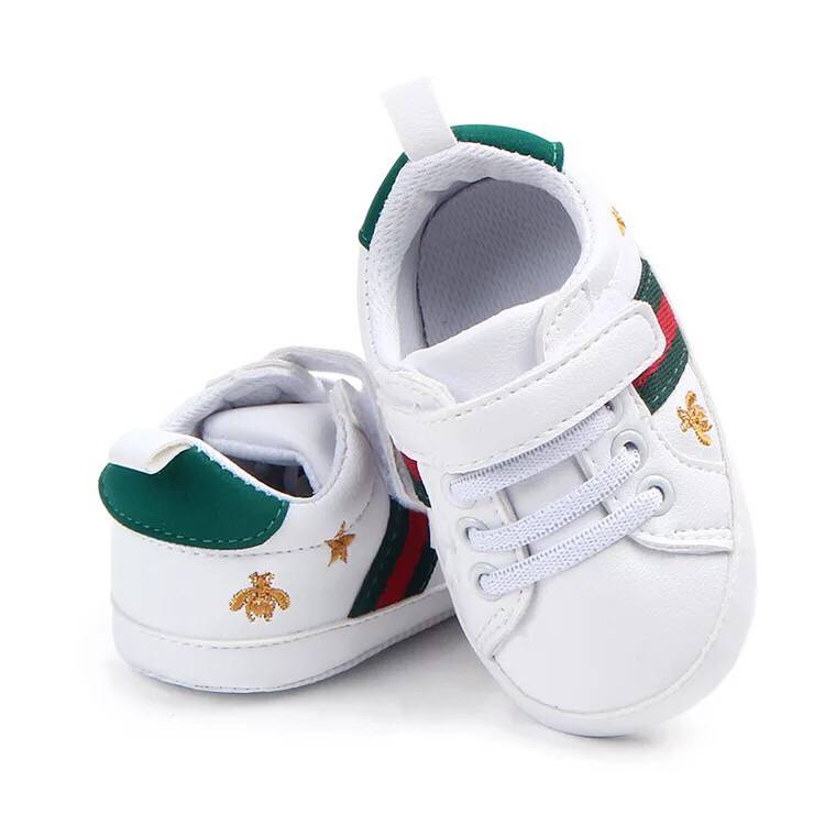 [Hàng cao cấp]Giày tập đi em bé chất liệu mềm mại an toàn cực chất phong cách thể thao cho bé 0-12 tháng