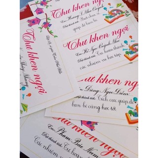 🍀🍀 45 tờ Thư Khen 🍀🍀