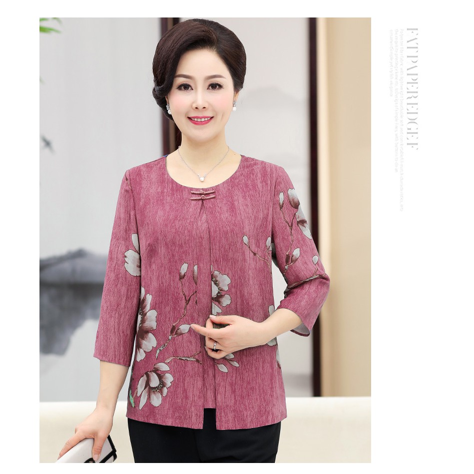 ÁO KIỂU NỮ TRUNG NIÊN BMT 348