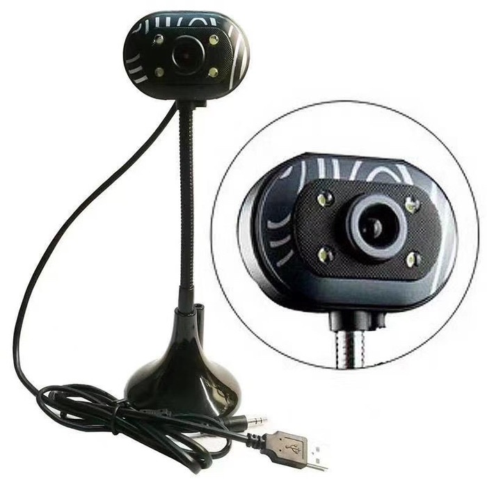 Đèn LED J04 WEBCAM STAND 4 bóng + MIC | BigBuy360 - bigbuy360.vn