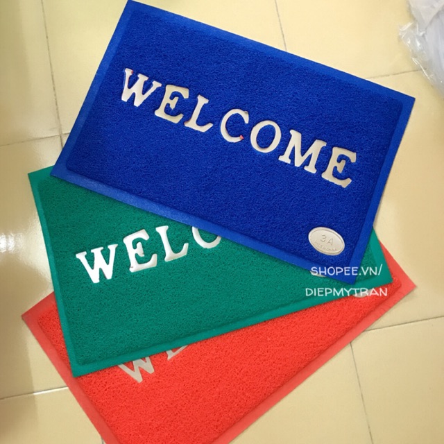 Thảm nhựa Welcome 3A 40*60cm