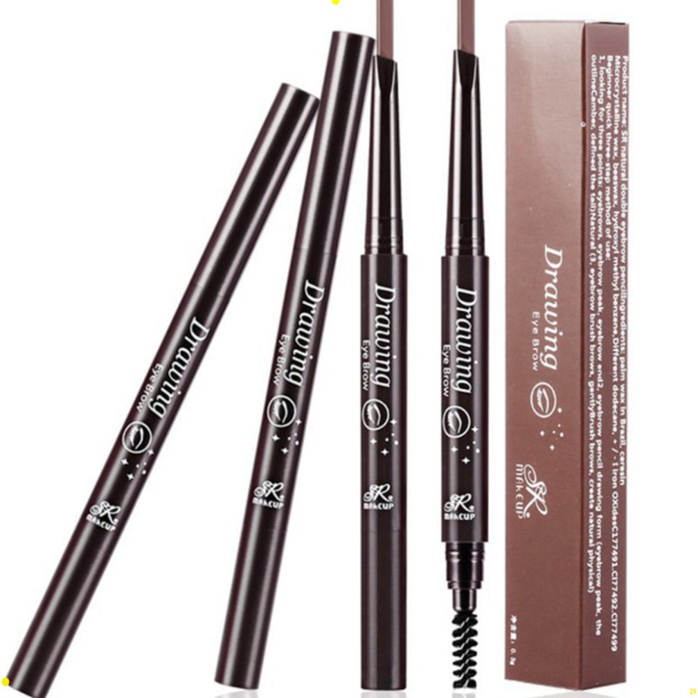 Chì Kẻ Mày Lameila Drawing Color Geometry, bút chì kẻ lông mày 2 đầu xé chống trôi không thấm nước Nội Địa Trung asd | BigBuy360 - bigbuy360.vn