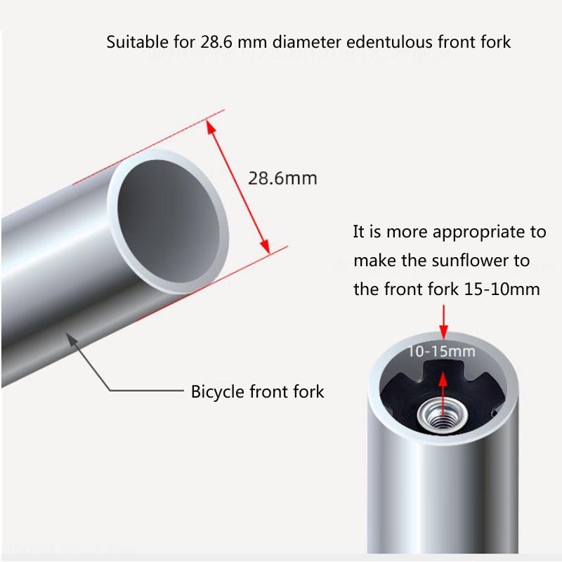 Ống lõi xe đạp leo núi TOOPRE 28.6mm chất lượng cao