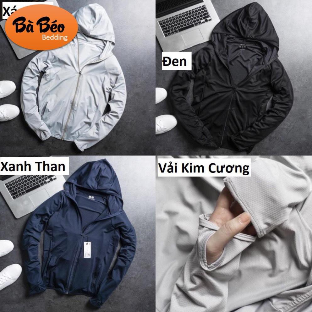 Áo chống nắng nam chống tia UV cao cấp 2020 (video thật -độc quyền) Màu Trơn
