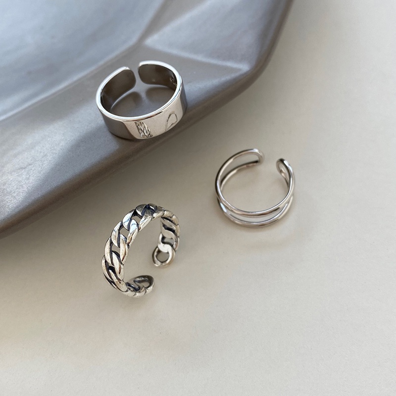 Set nhẫn phong cách cổ điển cá tính thời trang