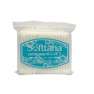 Tăm bông vệ sinh tai mũi em bé  SOFTTANA