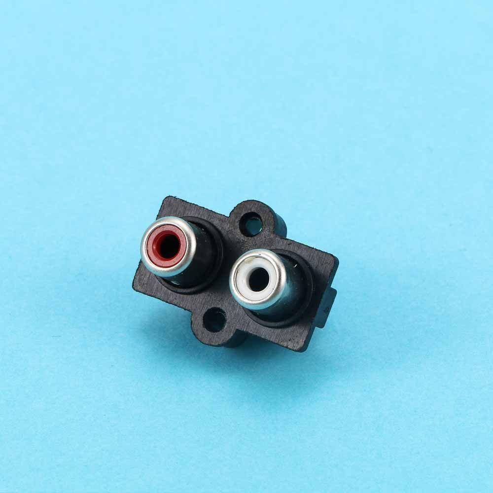 YIYU Đầu Nối 2 Lỗ Cái Chất Lượng Cao PCB 2 Vị Trí Âm Thanh AV