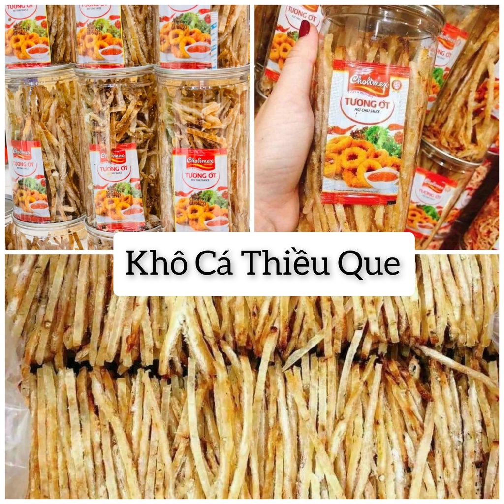 Khô Cá Thiều Que – 220 Gram