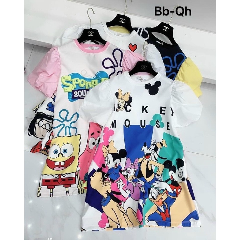 ĐẦM TAY PHỒNG SIÊU XINH DÀNH CHO BÉ GÁI