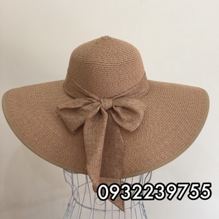 Mũ đi biển rộng vành Vàng Bò