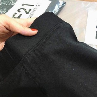 Quần legging nữ chất cotton co giãn 4 chiều