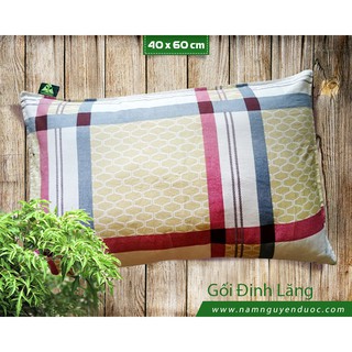 Gối Lá Đinh Lăng Người Lớn 40x60 Nam Nguyên Dược