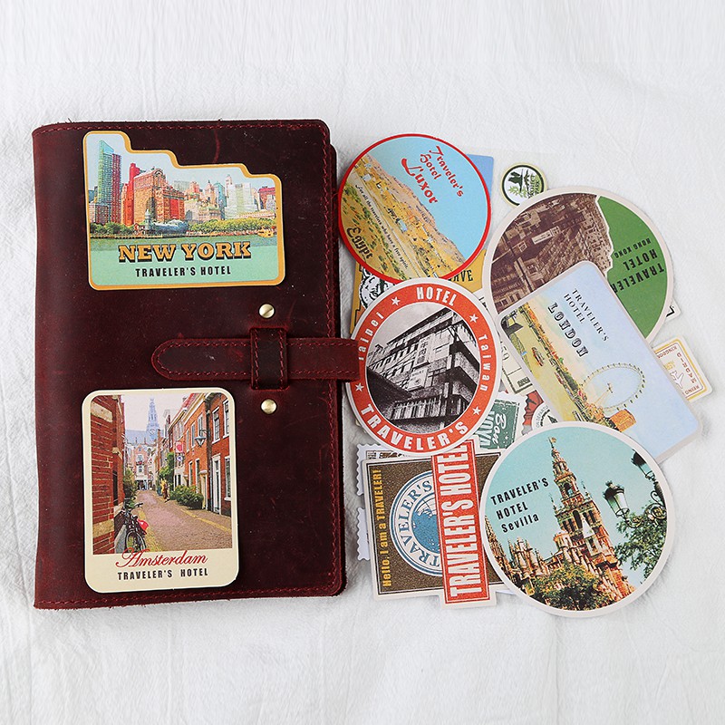 Sticker vintage du lịch