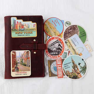 Sticker vintage du lịch