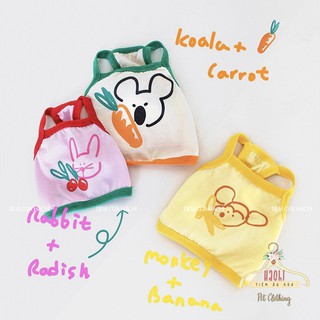Áo 2 dây cute cho thú cưng