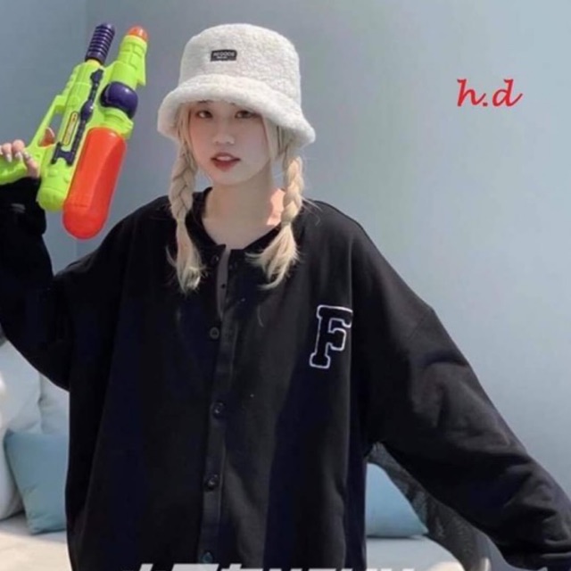 Áo khoác cadigan chữ F HĐ12