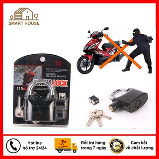 Khoá chống trộm chính hãng có còi hú thông minh Alarm Lock