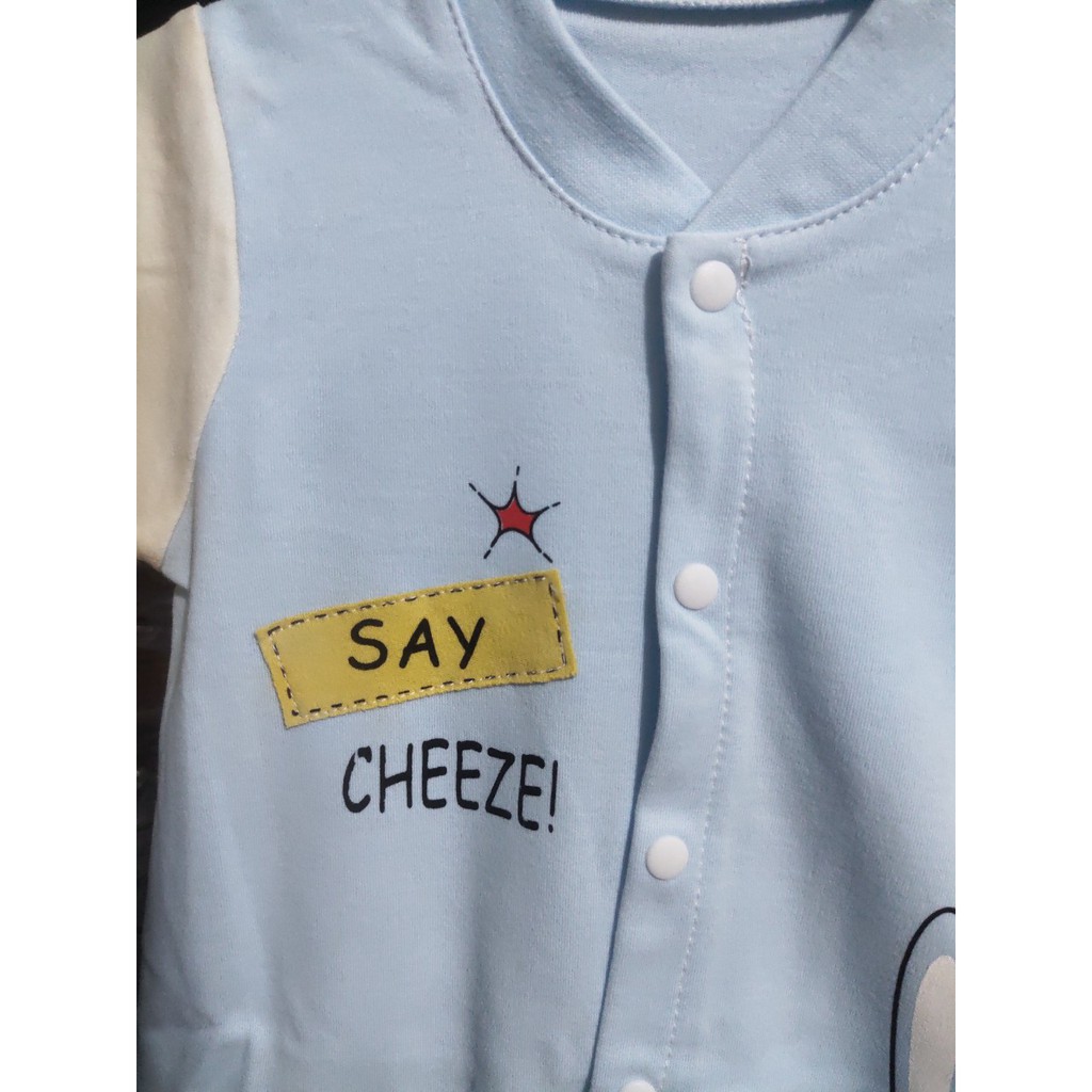 Bodysuit cotton  dày Quảng Châu cho bé sơ sinh 3-7kg