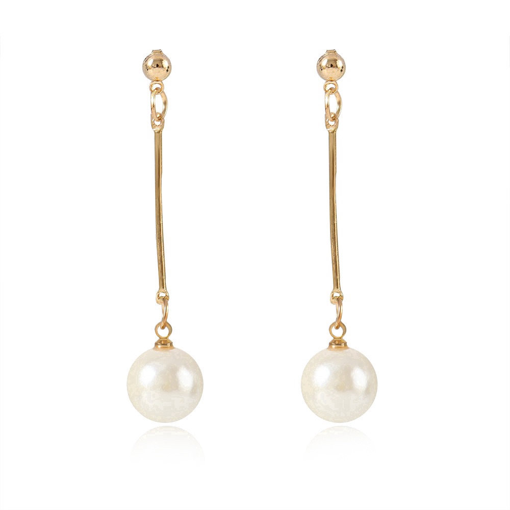 Khuyên tai tua rua dài phong cách Hàn Quốc thời trang cho nữ