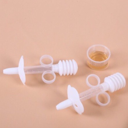 Dụng cụ bón thuốc, bón sữa sử dụng nhiều lần dạng xilanh cho bé dung tích 5ml