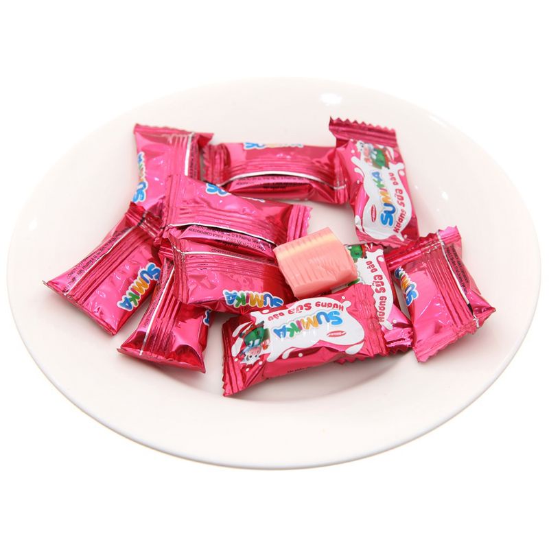 Kẹo Mềm Sữa Sumika Vị Vani , Dâu , Socola ⚡ FREESHIP ⚡ Kẹo Mềm Bibica Gói 70g