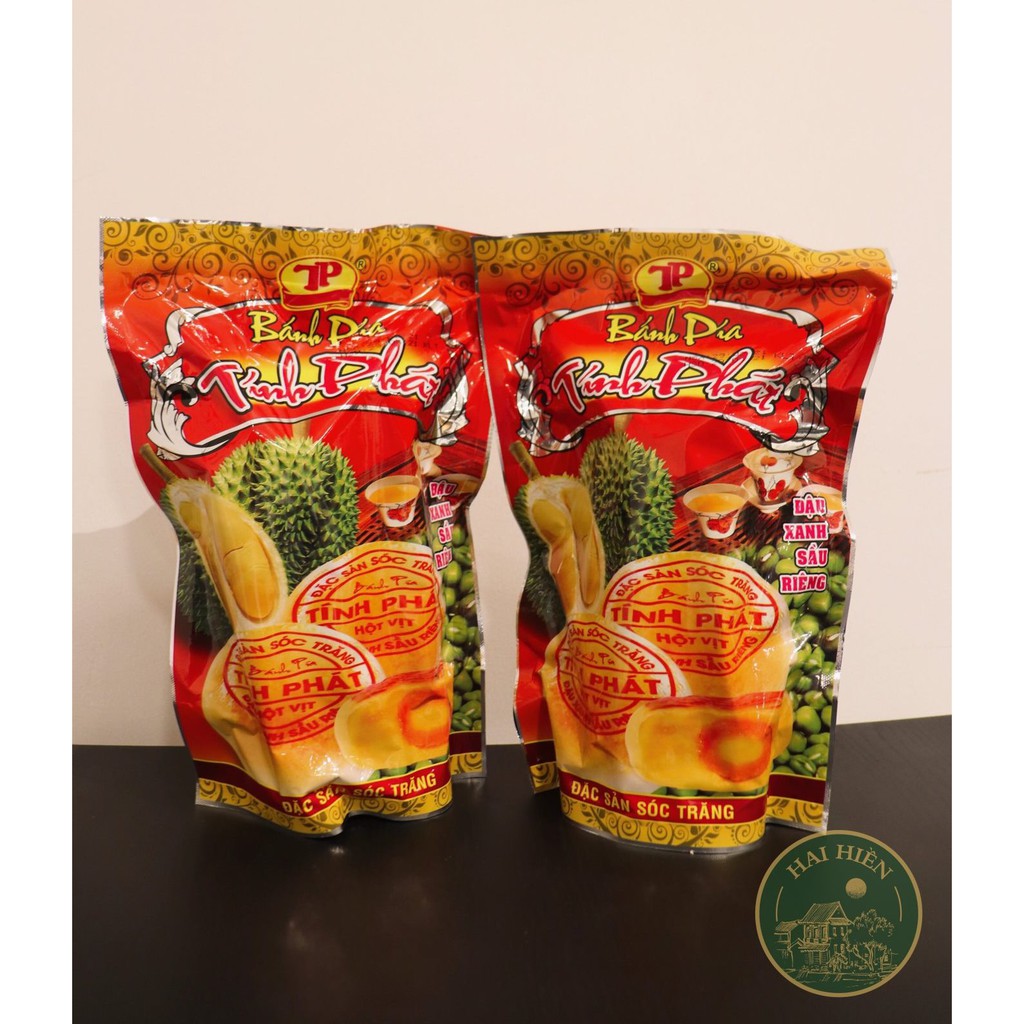 Bánh Pía Lớn Đặc Biệt Tính Phát Túi 500g (Túi 5 cái) - Đặc sản Sóc Trăng Loại đặc biệt siêu ngon an toàn vệ sinh