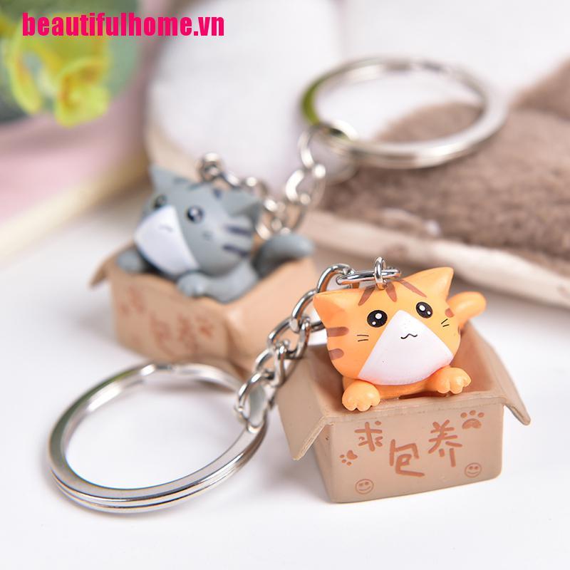 Chìa Khóa Mèo Hoạt Hình Dễ Thương