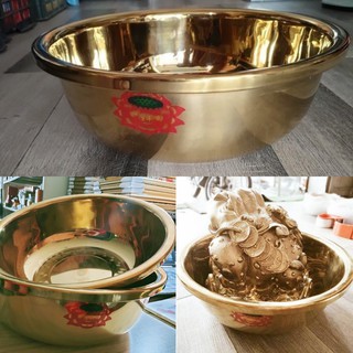 Chậu tắm,Thau tắm lau Tượng,đồ dùng Phật...38cm(chậu Titan không ghỉ)