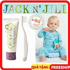 Kem đánh răng organic JACK N' JILL cho trẻ từ 6 tháng của Úc