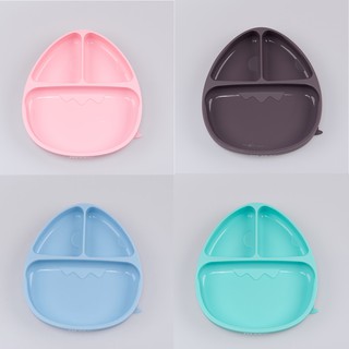 KHAY ĂN DẶM SILICONE ĐẾ DÍNH - MONEE