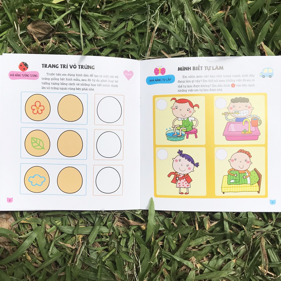 Sách - Sticker Phát triển chỉ số thông minh IQ dành cho trẻ 2-6 tuổi - Tập 4 | WebRaoVat - webraovat.net.vn